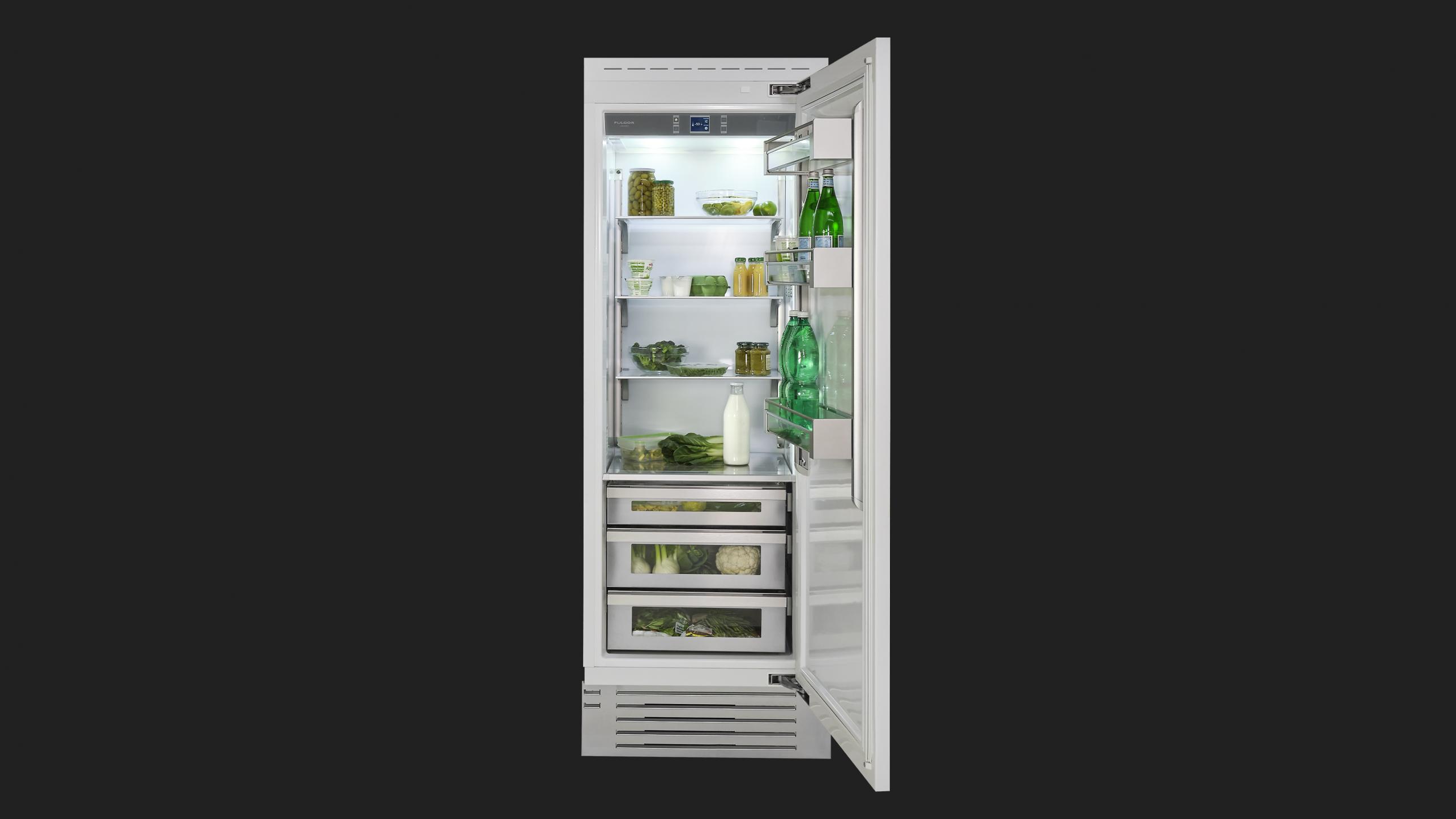 24" BUILTIN FRIDGE COLUMN Fulgor Milano